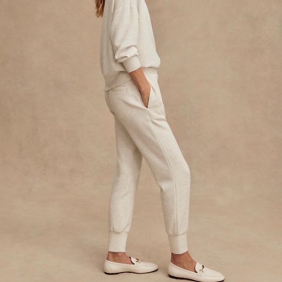 Varley The Slim Cuff Pant 27.5"Ivory Marl Size XXS NWOT - Picture 2 of 15